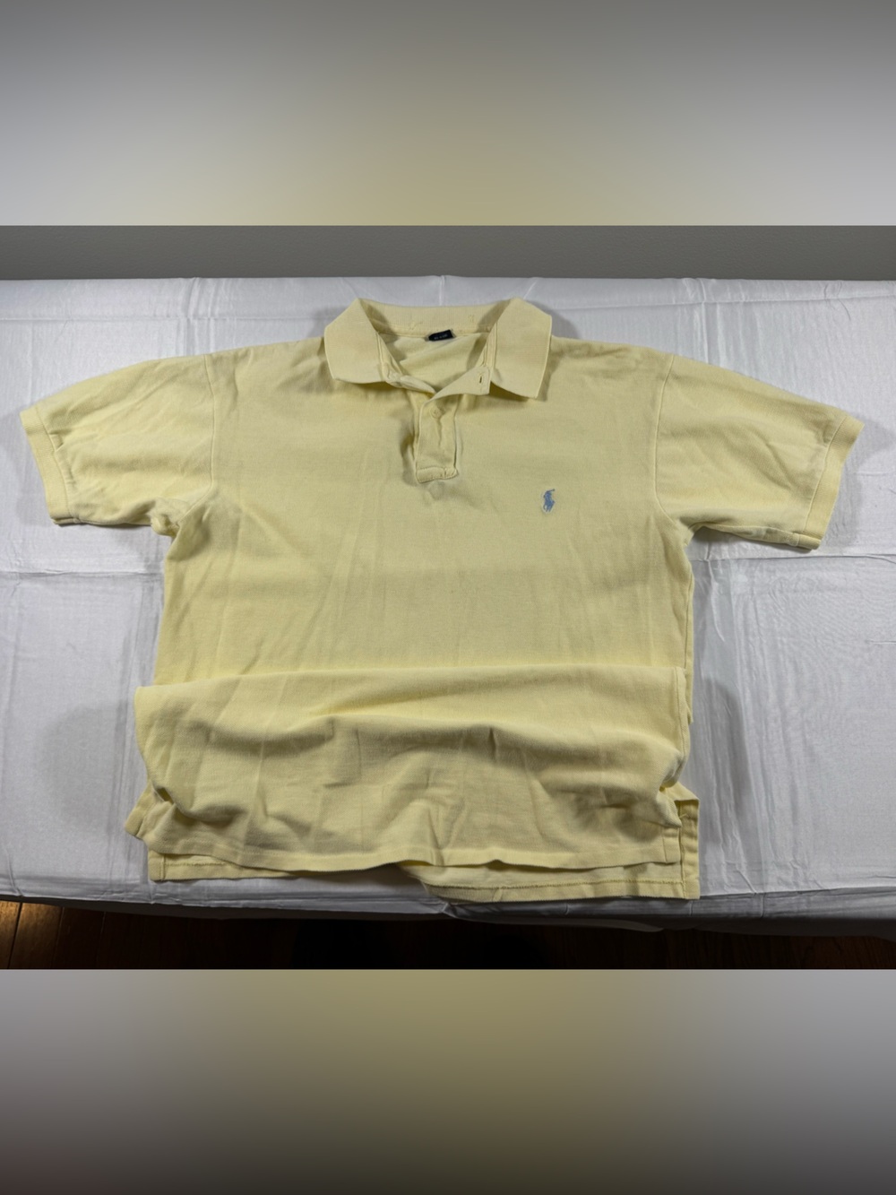 Ralph Lauren Light Yellow Short Sleeve Polo Shirt